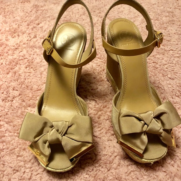 TORY BURCH wedge sandals 👡 - Picture 1 of 6